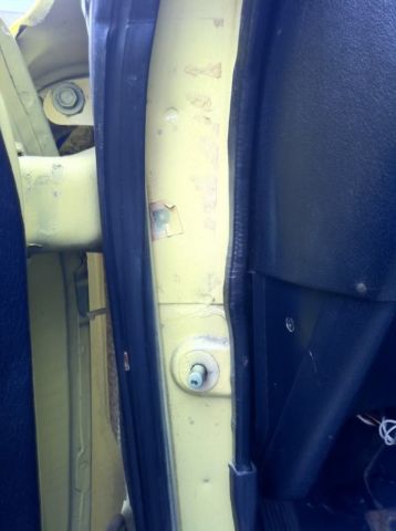 1969 Yellow Ford Mustang Fastback