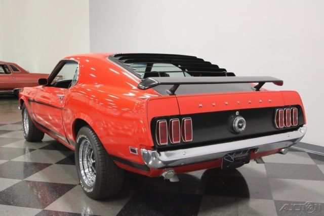 1969 Red Ford Mustang