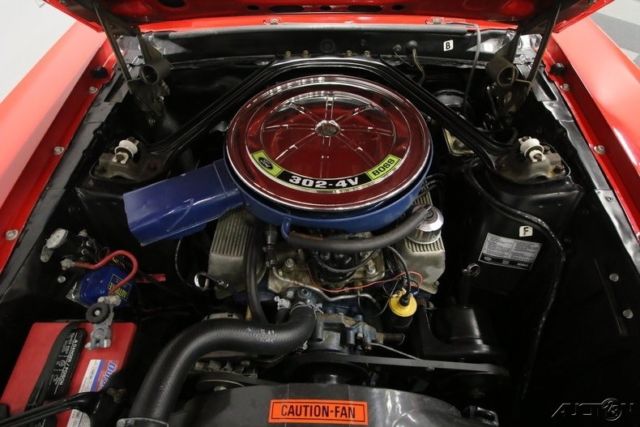 1969 Red Ford Mustang