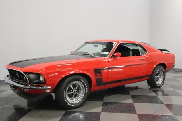 1969 Red Ford Mustang