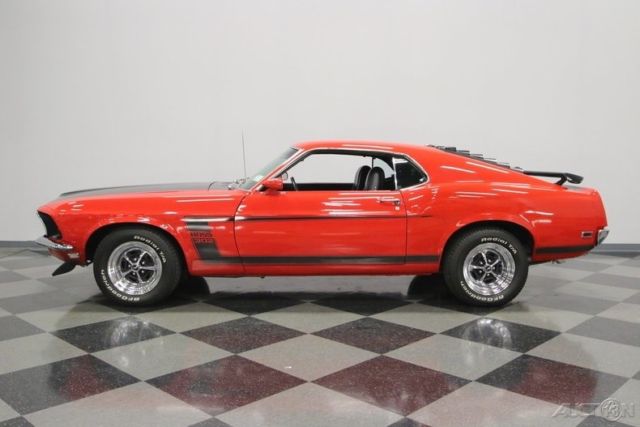 1969 Red Ford Mustang