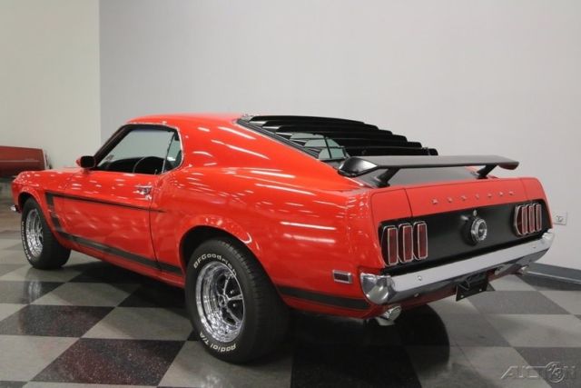 1969 Red Ford Mustang