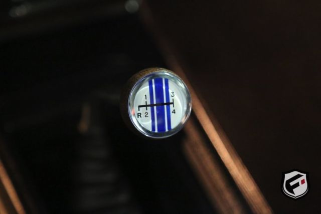 1969 White Ford Mustang