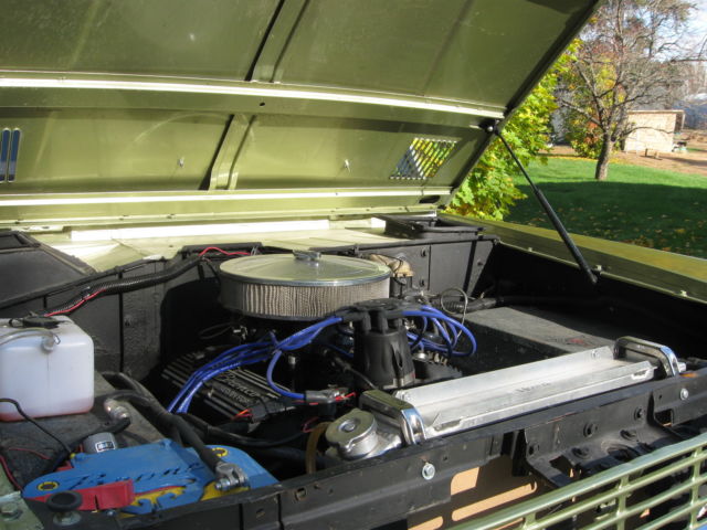 1969 Green Ford Bronco Convertible