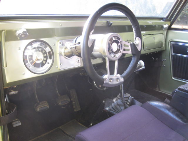 1969 Green Ford Bronco Convertible