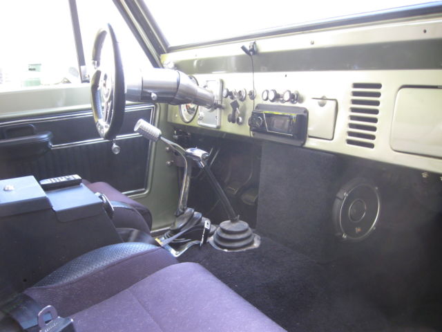 1969 Green Ford Bronco Convertible