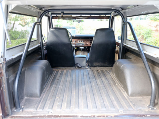 1969 brown and white Ford Bronco SUV