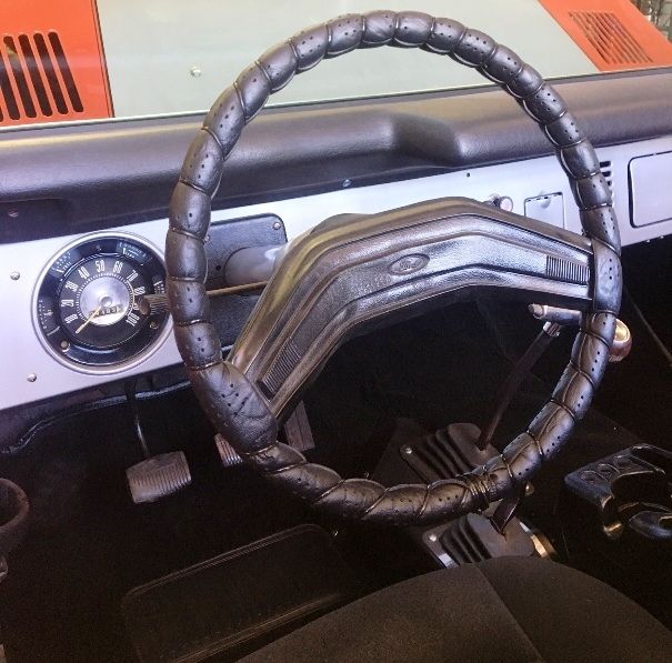 1969 Red Ford Bronco