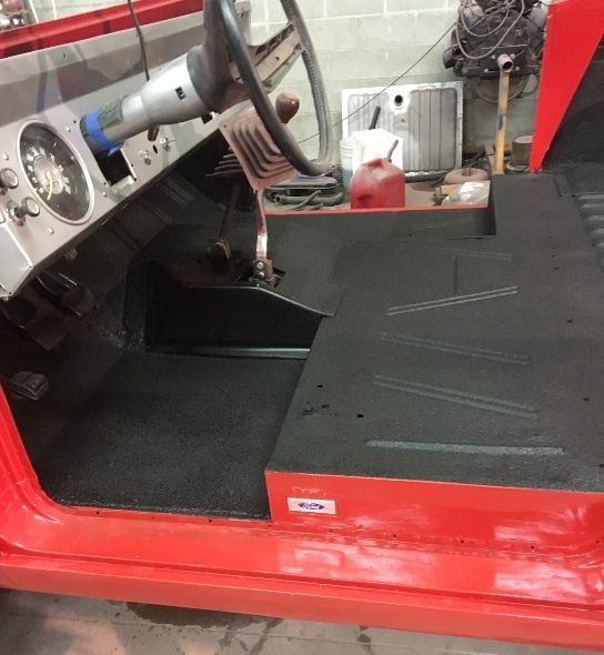 1969 Red Ford Bronco