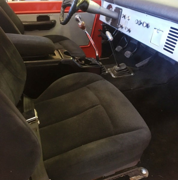 1969 Red Ford Bronco