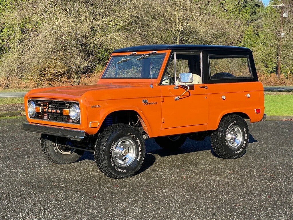 1969 Gold Ford Bronco SUV