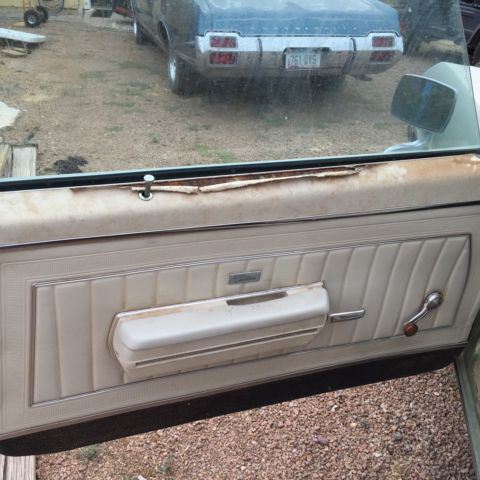 1969 Green Buick Skylark Hardtop