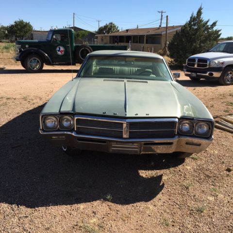 1969 Green Buick Skylark Hardtop