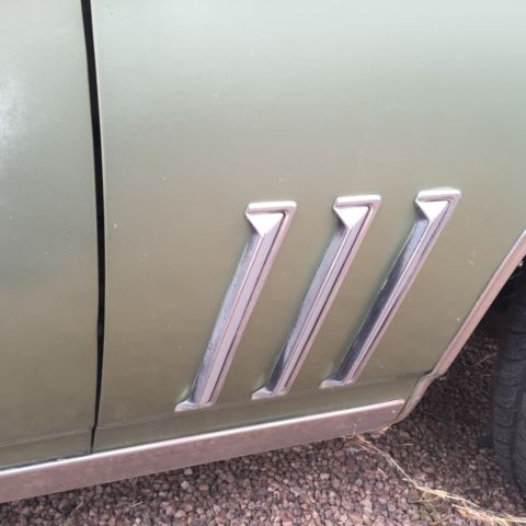 1969 Green Buick Skylark Hardtop