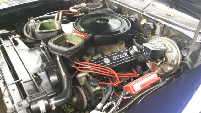 1969 Midnight Blue Buick Skylark Coupe