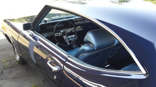 1969 Midnight Blue Buick Skylark Coupe