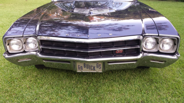 1969 Midnight Blue Buick Skylark Coupe