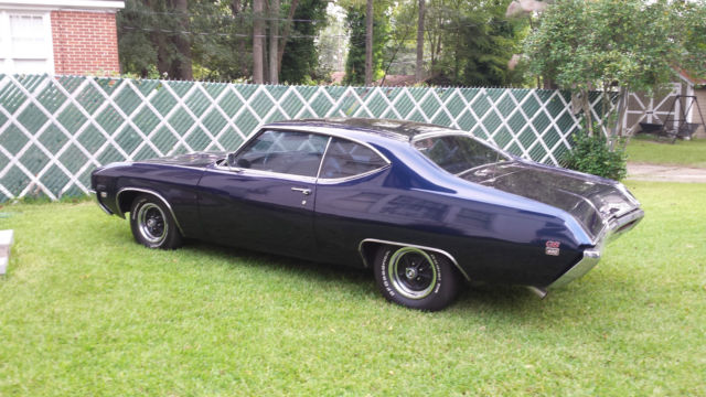 1969 Midnight Blue Buick Skylark Coupe