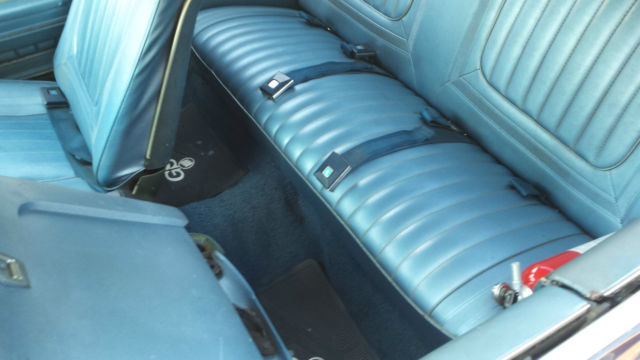 1969 Midnight Blue Buick Skylark Coupe