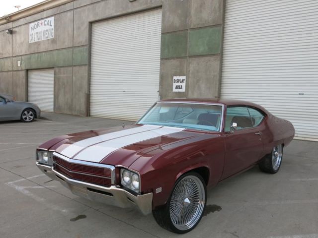 1969 Burgundy Buick Skylark Coupe