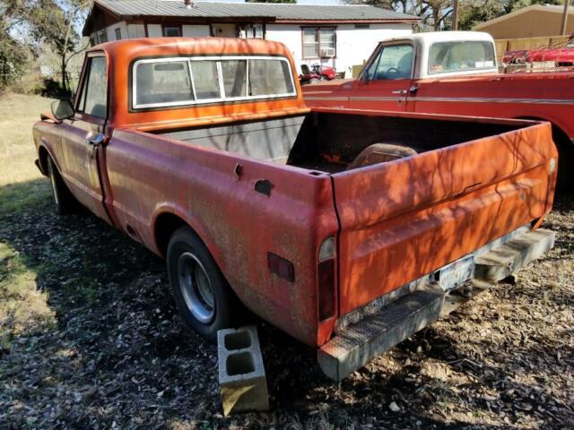 1969 ORANGE Chevrolet C10 Pickup Standard Cab Pickup