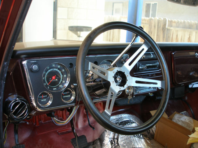 1969 Burgundy Chevrolet C-10