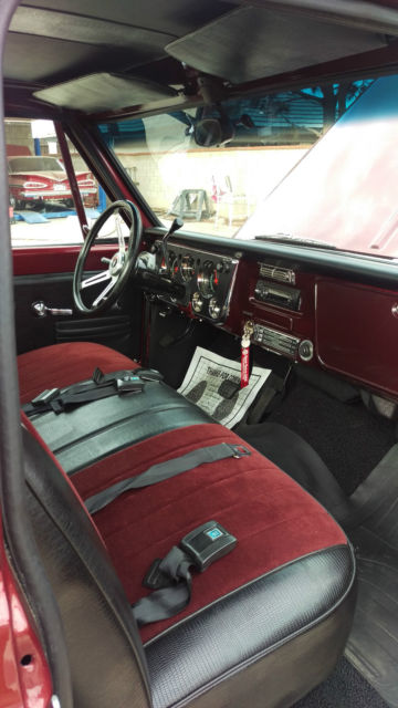 1969 Burgundy Chevrolet C-10