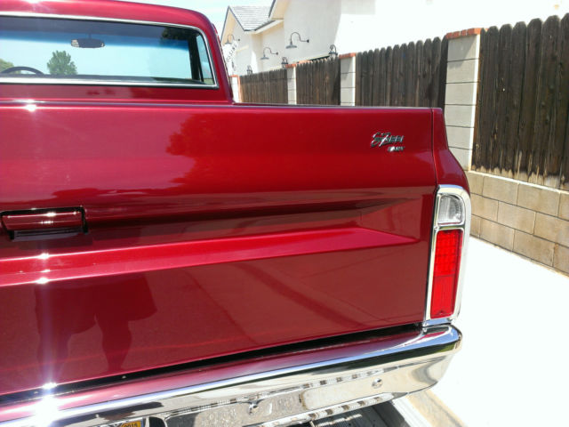1969 Burgundy Chevrolet C-10
