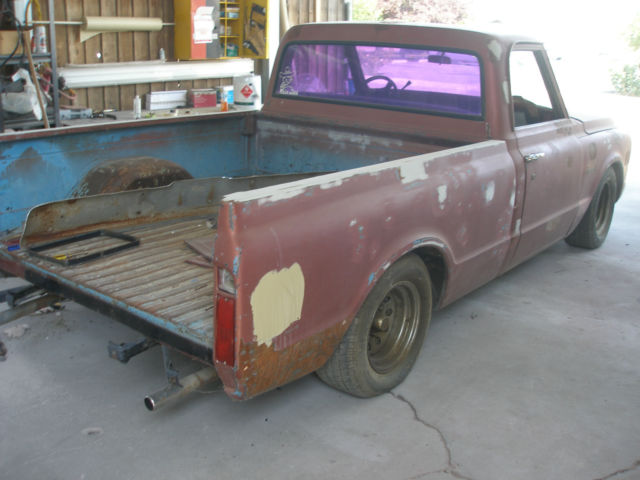 1969 Burgundy Chevrolet C-10
