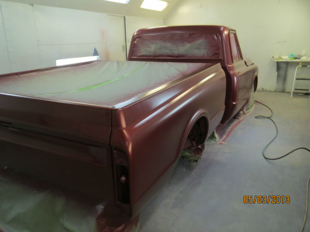 1969 Burgundy Chevrolet C-10