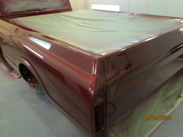 1969 Burgundy Chevrolet C-10