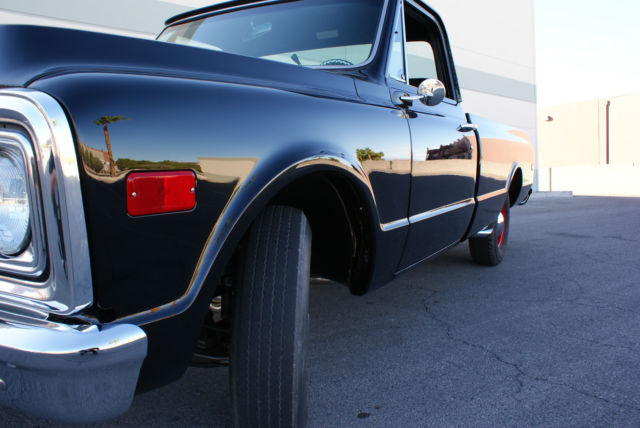 1969 black Chevrolet C-10
