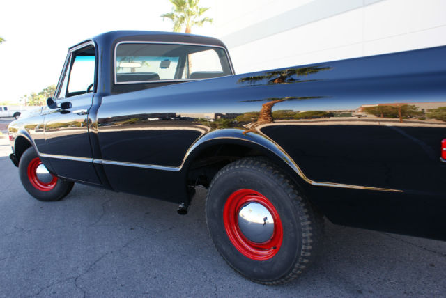 1969 black Chevrolet C-10