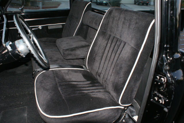 1969 black Chevrolet C-10