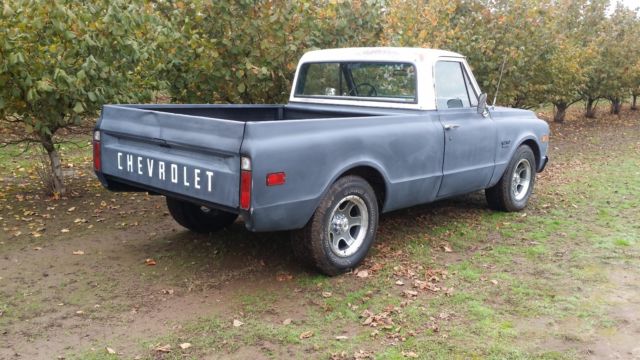 1969 Black primer Chevrolet C-10 Crew Cab Pickup