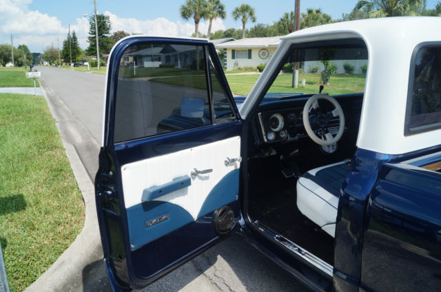 1969 INDIGO BLUE/WHITE Chevrolet C-10