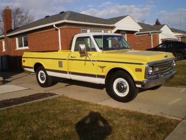 1969 Yellow Chevrolet Other Pickups Standard Cab Pickup
