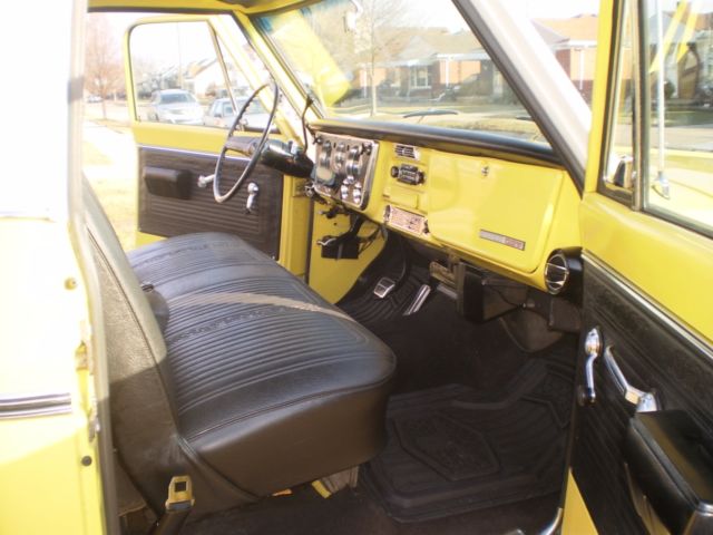 1969 Yellow Chevrolet Other Pickups Standard Cab Pickup