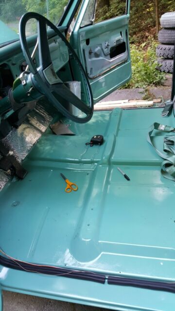 1969 Green Chevrolet C-10 Standard Cab Pickup