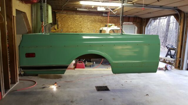 1969 Green Chevrolet C-10 Standard Cab Pickup