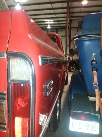 1969 Red Chevrolet C-10