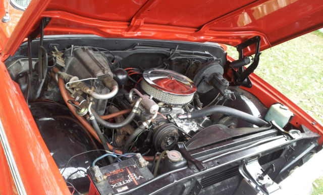 1969 Red Chevrolet C-10