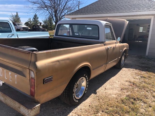 1969 Gold Chevrolet C-10 Standard Cab Pickup