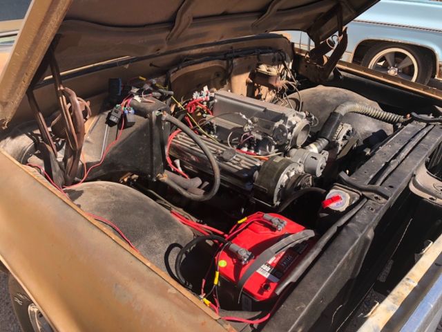 1969 Gold Chevrolet C-10 Standard Cab Pickup