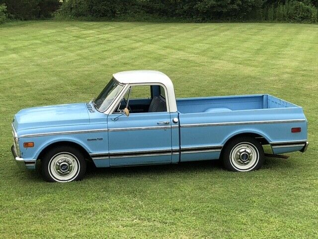 1969 Blue Chevrolet C-10 Standard Cab Pickup