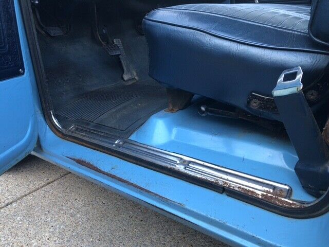 1969 Blue Chevrolet C-10 Standard Cab Pickup