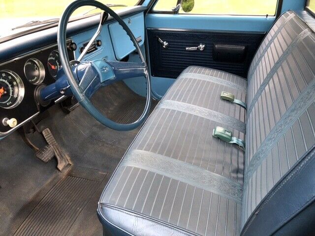 1969 Blue Chevrolet C-10 Standard Cab Pickup