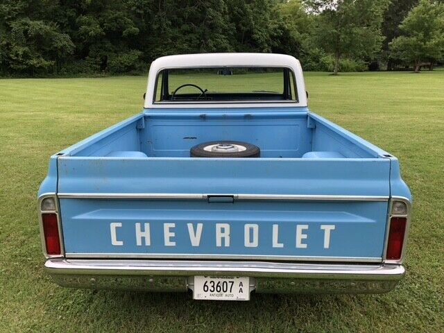 1969 Blue Chevrolet C-10 Standard Cab Pickup