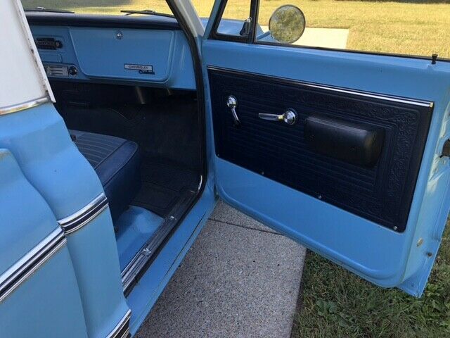 1969 Blue Chevrolet C-10 Standard Cab Pickup