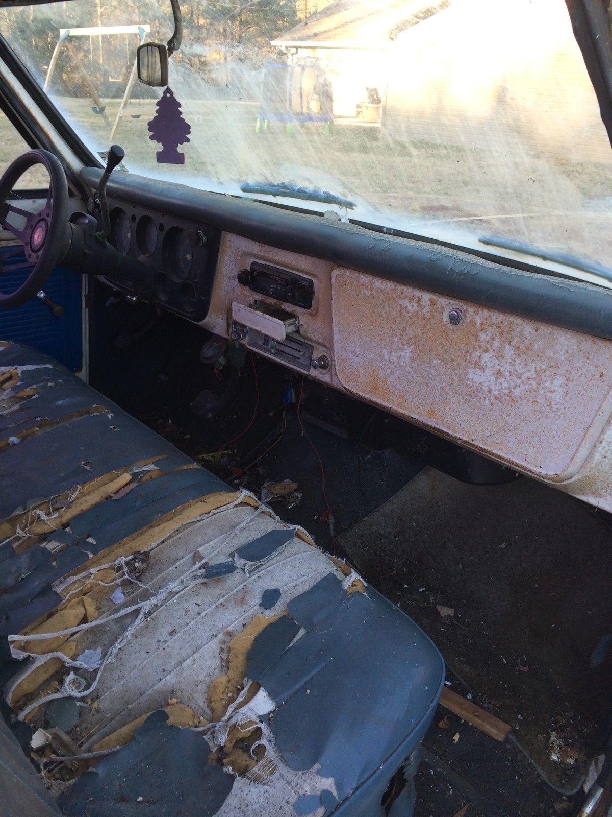 1969 White Chevrolet C-10 Standard Cab Pickup